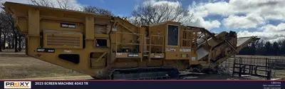 Used 2023 SCREEN MACHINE 4043 TR Crushers Oklahoma US | Proxy Equipment #1385394