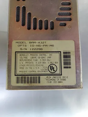 BERKELEY PROCESS CONTROLS BAM-432T TURBO 4-AXIS MACHINE CONTROLLER. 1-E11