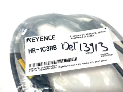 NEW KEYENCE COMMUNICATION CABLE FOR HANDHELD BAR CODE READER