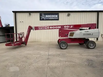 Used 2017 MEC 60J Telescopic Boom Lifts Texas US | Adcock Equipment USA #1519571