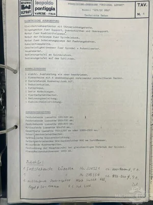 USED 1982 LEOPOLDO PONTIGGIA SFE / CC 950 1R
