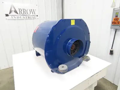 Spencer BLR90132 Multistage Centrifugal Turbine Vacuum Blower 8" In 6" Out