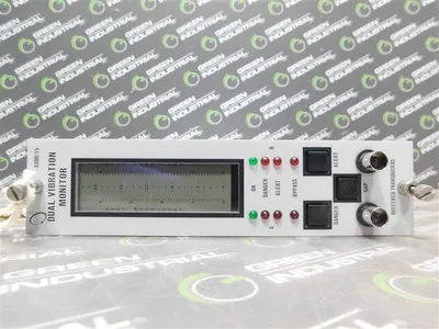 Bently Nevada 3300 Series Dual Vibration Monitor 3300/15-02-01-01-00-00-02 New