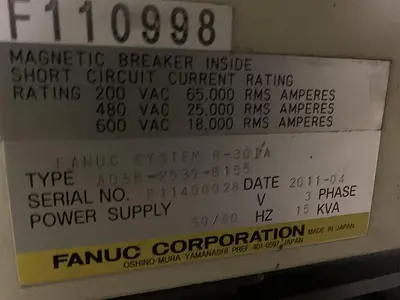 Used 2010 FANUC M900IA/260L 6 AXIS CNC ROBOT WITH R30IA CONTROLLER Robots | Harbor Machinery Inc. #1283311