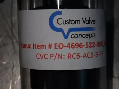 NEW FANUC / CUSTOM VALVE CONCEPTS EO4696522000