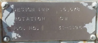 USED SULZER BINGHAM 10X14X16.5 HSB