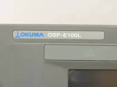 Okuma OSP-E100L Operator Control Panel PNL-E10LJ Monitor Assy LU-25 CNC Lathe