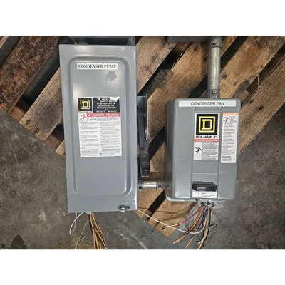 Used Square D 30Amp Fused Safety Switches and Size 00 & 1 Starters [LOT]
