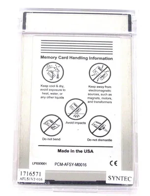 NEW SYNCHROTECH PCM-AFSY-M0016 16 ATA FLASH CARD PCMAFSYM0016