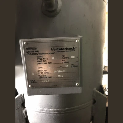 Used 2016 CALORITECH ENGINEERED ELECTRIC HEAT VSB24353-01/VSB-10-15 Boilers British Columbia CA | Savona Equipment LTD #1146409