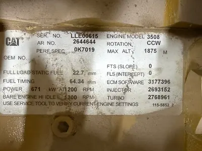 New | in-Stock CAT 3508 Generators Texas US | Oil The Woodlands Group #1498246