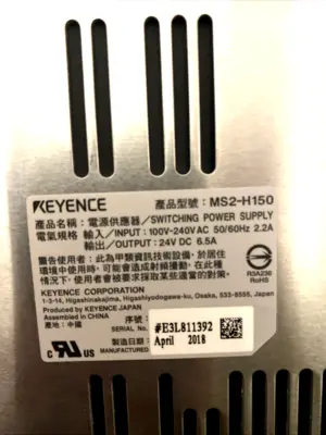 Used KEYENCE MS2-H150 AC/DC Power Supplies Michigan US | Maverick Industrial Sales #1402202