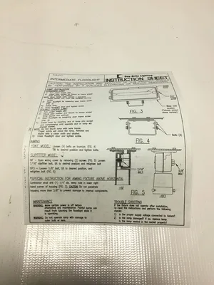 Day-Brite Lighting FLI250MMT Floodlight 250W 120V 60Hz 2.60A