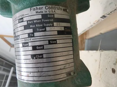 Fisher type CE size 1" class 600