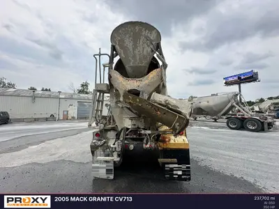 Used 2005 MACK GRANITE CV713 Concrete Mixer Trucks Delaware US | Proxy Equipment #1388926