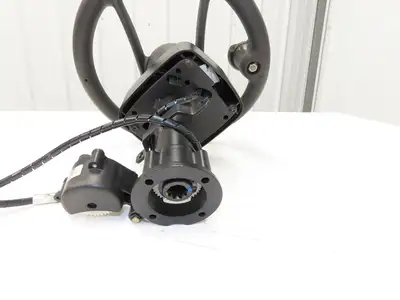 Yale 8808585 Forklift Steering Wheel & Bracket Assembly Off ERP035VTN36TE084