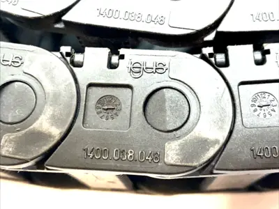 USED IGUS E2 ENERGY CABLE CHAIN 54 LINKS