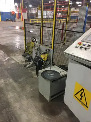 4" AME AUTOMATIC TUBE / BILLET COLD SAW CUTTING SYSTEM: STOCK #18072