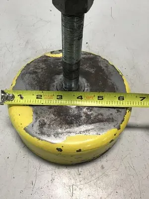 USED METAL FABRICATOR LEVELING PAD