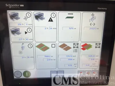 USED CEFLA MITO SPRAYER FINISHING LINE WITH UV OVENS