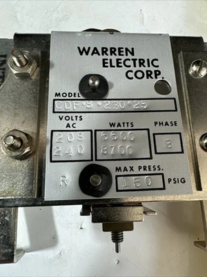 NEW Warren Electric CDF-8-230-25