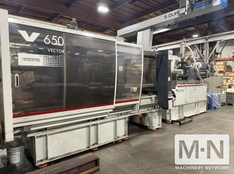 2014 NEGRI BOSSI V650 VECTOR Injection Molding Horizontal/Vertical | Machinery Network