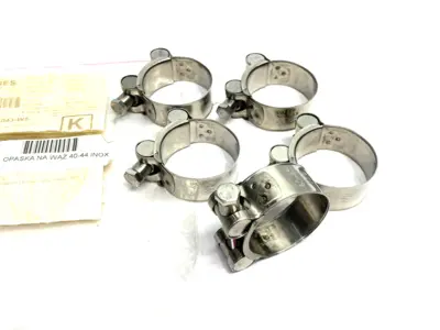 USED TUBES INTERNATIONAL HDC CLAMP 40÷43 MM, WIDTH 20MM, PKG OF 5