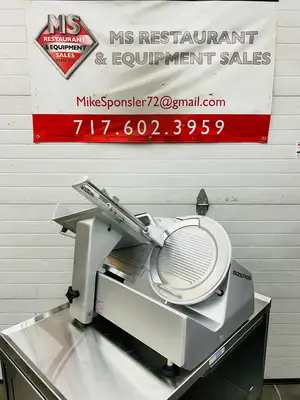 Bizerba SE12 Commercial Deli Meat Slicer Fully Refurbished Tested and Working