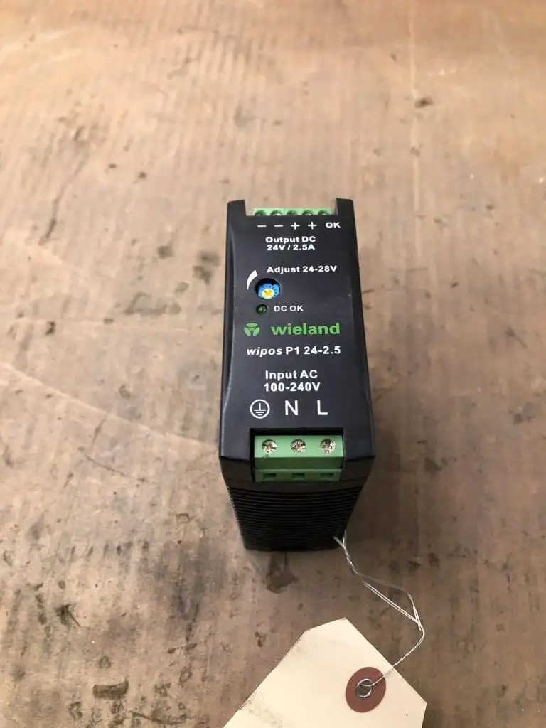 Wieland wipos P1 24-2.5 Switching Mode Power Supply 24VDC 100-240VAC 47-63Hz