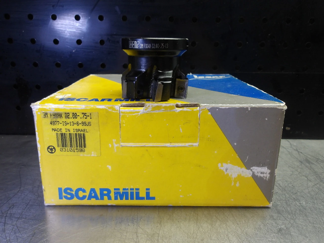 Iscar 2" Indexable Facemill 3/4" Arbor 3M F90AX-D2.00-.75-13 (LOC3538A)
