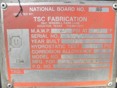 USED LUBE SYSTEMS INC. NFP-1-1-150-2-SS4