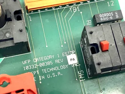 10332-00385 | Adept  Rev PA VFP Category 1 ESTOP Buttons & Controls Interface Board - For parts or not working