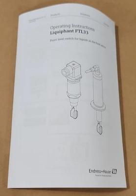 NEW Endress+Hauser FTL33-AA4M3AC3CJ