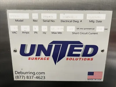 2021 UNITED SURFACE SOLUTIONS CPC-4000 Finishing Machines | Silverlight CNC, Inc (6)