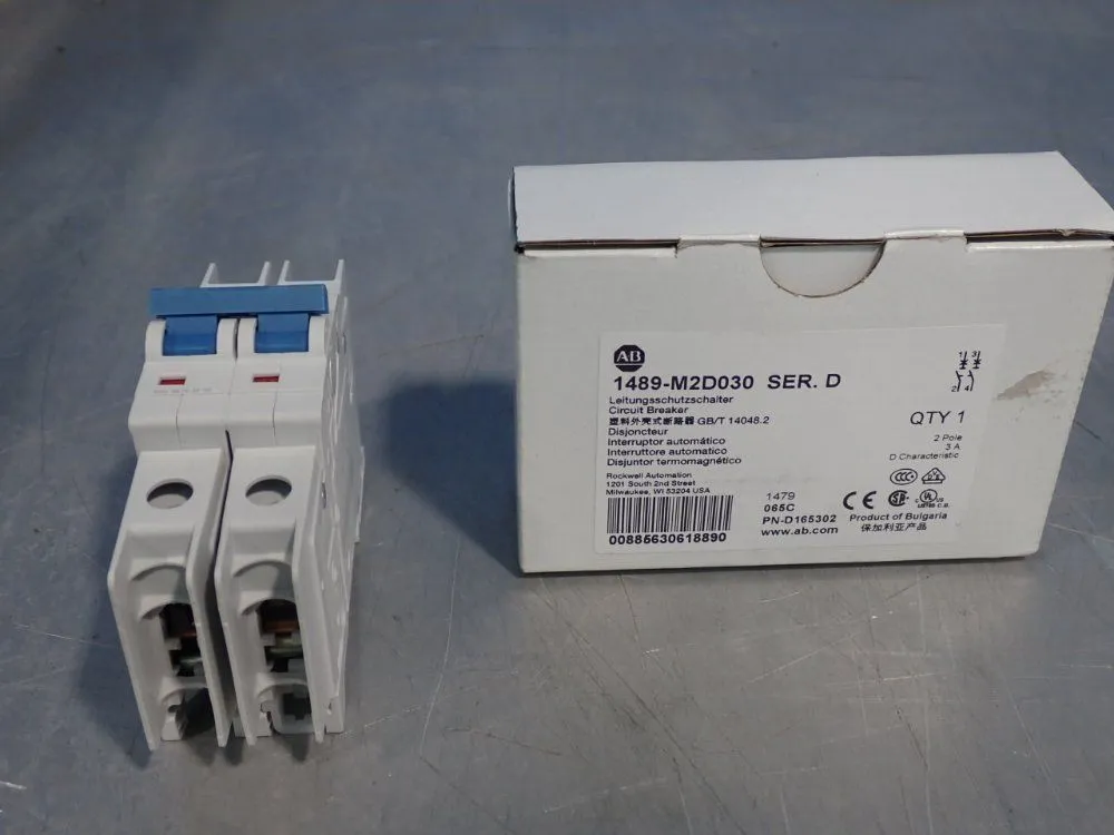 New | in-Stock ALLEN BRADLEY 1489M2D030 Circuit Breakers Ohio US | HGR 24 #864346