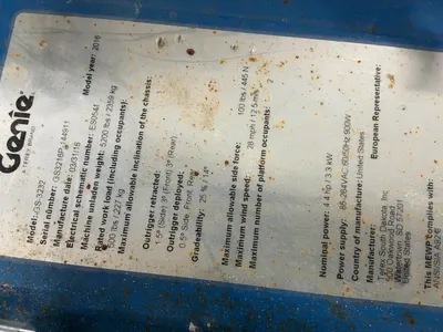 Used 2016 GENIE GS-3232 Scissor Lifters Michigan US | Miedema Asset Management Group #1303818