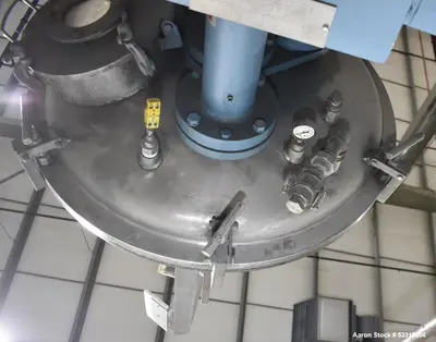Used Myers Tri-Shaft Disperser-Mixer-Emulsifier – 36” Diameter, Hydraulic Lift, Refurbished