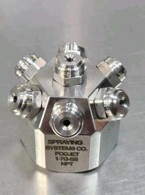 Used FogJet FogJet 1-7G-SS 12.5 Nozzle 303 Nozzles South Carolina US | Palmetto Automation #1157784