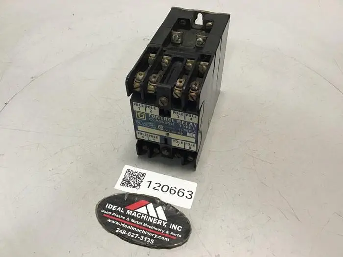 Used SQUARE D 8501-L0-80 Relays & Switches Michigan US | Ideal Machinery #573697