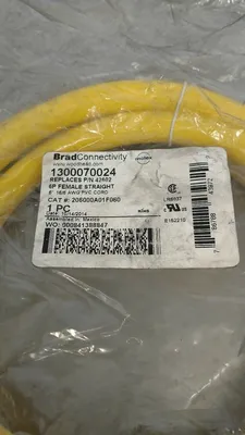 Used Brad Connectivity _UNKNOWN_ Cable & Wire South Carolina US | Palmetto Automation #1182894