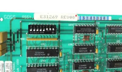 USED GOSS E31269 PC BOARD