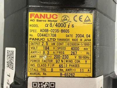 USED 2004 FANUC A06B-0235-B605