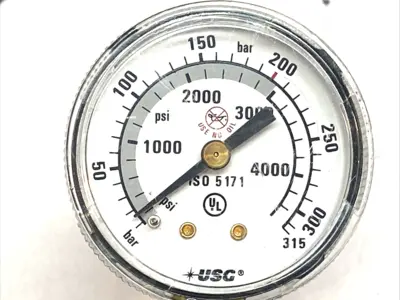 Used Firepower Inert Gas Regulator 0-150psi w/ Ashcroft Pressure Switch Regulators Michigan US | Maverick Industrial Sales #1395720