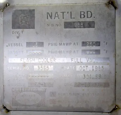 Dedert Single Effect Evaporator