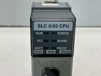 USED ALLEN BRADLEY 1746-P1 SER A / 1746-A10 SER B