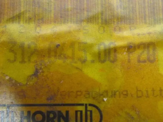 Horn 312.0415.00 P20 Carbide Insert P20 Box of 5pcs