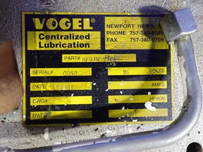 Used VOGEL KFGIWV70E Pumps Ohio US | HGR 24 #870701