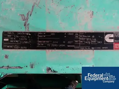 USED Cummins 250 kW Cummins Genset, Diesel