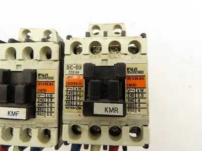 Fuji Electric SC-05 Magnetic Contactor Assembly 110V Coil