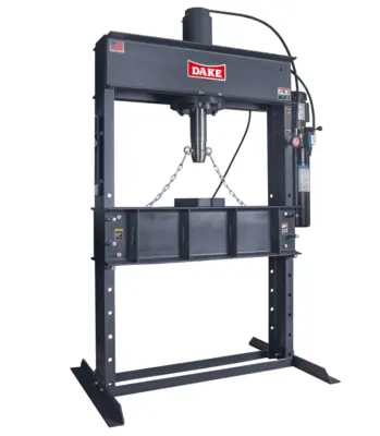 Dake Dura-Press Single Phase Hydraulic Press, 50 Ton 909250 – FORCE-50DA